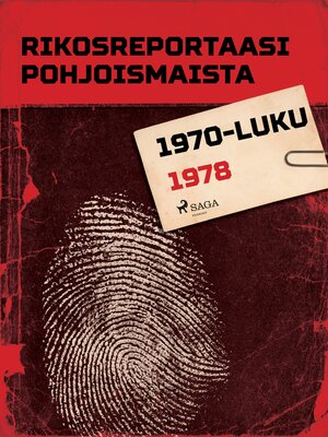 cover image of Rikosreportaasi Pohjoismaista 1978